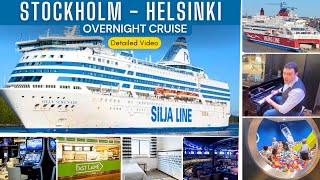 Stockholm  Helsinki  Overnight Cruise  Detailed Video  Sweden Days  【7】 [upl. by Leakim]