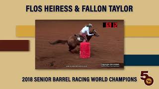 AQHA World Show Memories Fallon Taylor amp Flos Heiress aka quotBabyFloquot [upl. by Zacharie301]