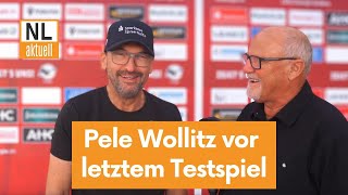 FC Energie Cottbus  Pele Wollitz vor letztem Test vs Hannover 96 II amp Ziel für Liga 3 [upl. by Alurta]