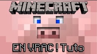 Minecraft en Vrac  Tuto  Système Porte coulissante [upl. by Birkle]