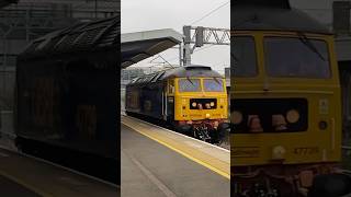 47739 rumbling through Nuneaton Station [upl. by Rehpotirhc560]