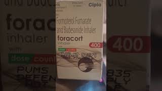 Foracort inhaler 400  formoterol fumarate and budesonide inhalerअस्थिमा के लिए [upl. by Vanzant]