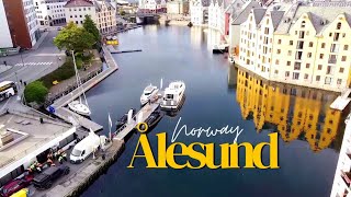 Alesund Best Drone Footage [upl. by Ambie]