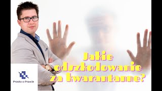 Ile wynosi odszkodowanie za nielegalną kwarantannę Komentarz prawnika shorts [upl. by Revkah327]