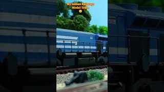 Indian Railways Model Train  HO Scale Model Train  train video shorts indianrailways trainvideo [upl. by Gleason]