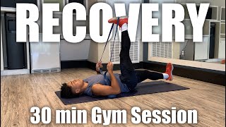 Recovery Gym Training for Footballers  Soccer Players  Life of a Pro Footballer [upl. by Tatianna]