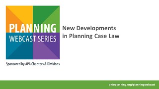 New Developments in Planning Case Law [upl. by Aneek]