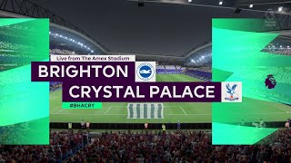 Brighton vs Crystal Palace 15032023 Premier League FIFA 23 [upl. by Alyworth583]