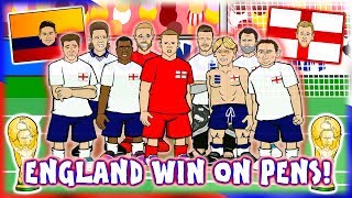 😮ENGLAND WIN ON PENS😮 England vs Colombia 11 World Cup Highlights [upl. by Dagmar822]