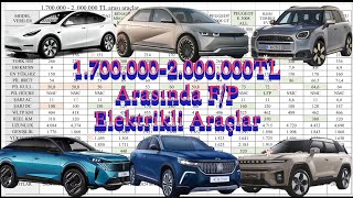 17000002000000TL Arası FP Elektrikli Araçlar [upl. by Siravat]