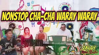 NONSTOP CHA  CHA WARAY WARAY  ALIBANGBANG CHA  CHA  DZIMPLE TROOP JAM AT ZALDY MINI STUDIO [upl. by Elacsap247]