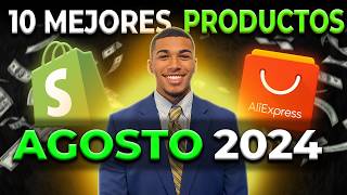 ⭐️ TOP 10 PRODUCTOS PARA VENDER EN AGOSTO 2024 SHOPIFY DROPSHIPPING [upl. by Else]