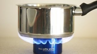 Ultralight Backpack Alcohol Stove  The Solite Stove  Utah Biodiesel Supply [upl. by Hayikaz]