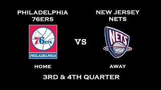 NBA 2K11 Gameplay Philadelphia 76ers vs New Jersey Nets 3rd amp 4th Quarter [upl. by Namlaz601]