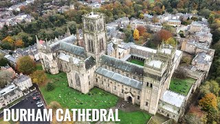 Durham Cathedral 4K Flyover [upl. by Onitnas288]