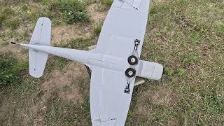 Hawker Tempest MkV beta tests RT  second fly  3D Printed RC flying model from Aircombat 3D [upl. by Alledi414]