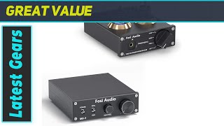 Unleashing the Power of Fosi Audio M03 Subwoofer Amp amp Box X2 Phono Preamp [upl. by Anoj]