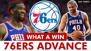 🚨 BREAKING 76ers BEAT Heat To ADVANCE To Play Knicks  BENCH Tobias Harris Nic Batum Goes Off [upl. by Stasny]