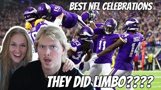 NFL Best quotTouchdown Celebrationsquot of All Time REACTION [upl. by Muncey105]