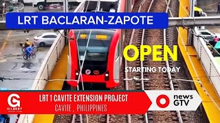 LRT1 CAVITE EXTENSION NOW OPEN [upl. by Karlis]