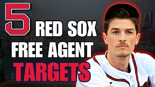 5 Red Sox MLB Free Agent Targets for 2025 [upl. by Hutchings]