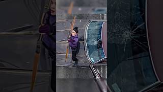 Just Trust Me  Hawkeye hawkeye avengers marvel shorts [upl. by Tezil817]