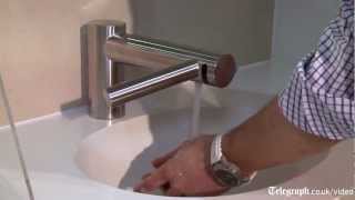 How Dyson hand drying water tap works [upl. by Recha]