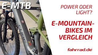 Vergleich EMTB Cube Stereo Hybrid vs Orbea Rise  Fahrradde [upl. by Karly154]