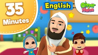 Omar amp Hana  Mufti Ismail Menk amp More compilation  Islamic Cartoon [upl. by Davenport]