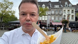 Maastricht Netherlands full tour of city and food [upl. by Aronal]