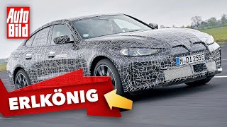 BMW i4 2021  Unterwegs mit BMWs neuer ELimousine  ErlkönigFahrt mit Alexander Bernt [upl. by Esom]