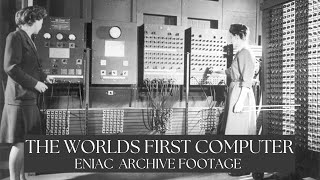 ENIAC The worlds first computer archival footage an educational film [upl. by Sethi]