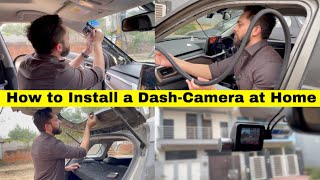 DashCamera InstallationWiring at home  70mai Dash Camera [upl. by Diogenes]