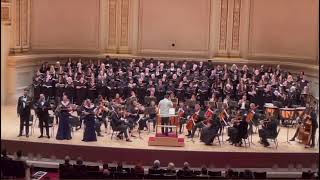 Century High Choir Performs at Carnegie Hall May 2024 Hillsboro School District [upl. by Efioa]