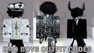 Emo boys Outfits Codes Compilation  Berry Avenue [upl. by Claudina406]