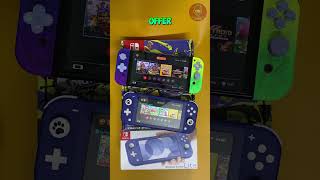 Nintendo Switch OLED vs Lite nintendoswitch nintendoswitch switch switcholed switchlite [upl. by Aguie]