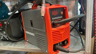 Kawasaki Mini MTM 300A Welding Machine Review [upl. by Bray291]