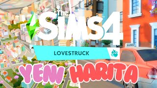 LOVESTRUCK YENİ HARİTA İNCELEMESİ  THE SIMS 4 TÜRKÇE [upl. by Sinnal]