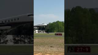 FlexJet Challenger 350 takeoff  KRYY [upl. by Lasky]