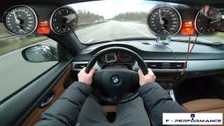 BMW 330d E92 Acceleration Stage1 [upl. by Gavrah488]