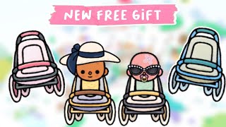 Toca Life World  NEW BABY STROLLER FREE GIFT OUT NOW  TOCA BOCA UPDATE [upl. by Amliw]