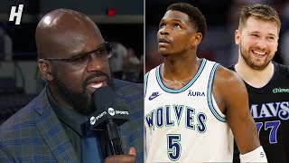 Inside the NBA reacts to Mavericks vs Wolves Game 2 Highlights [upl. by Ahseekat425]