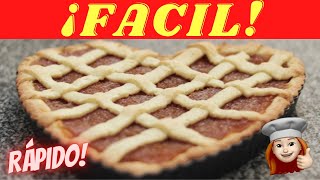 PASTA FROLA FACIL  receta ORIGINAL  Tarta de membrillo 🥧 [upl. by Haceber822]