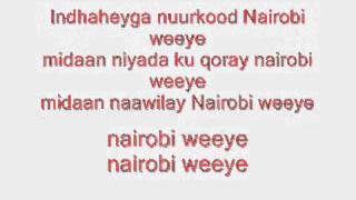 IlkaCase Nairobi Weeye lyrics [upl. by Tucker]