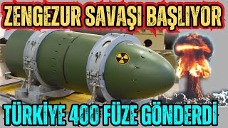 TÜRKİYE AZERBAYCANA 400 SEYİR FÜZESİ VERİYOR ZENGEZUR SAVAŞI HER AN BAŞLAYABİLİR [upl. by Ez]