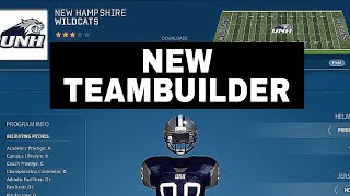 CFB 25 New Teambuilder is INSANE [upl. by Hank]