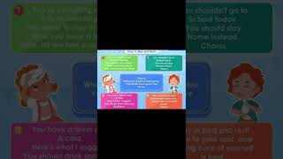 Stay in Bed and Rest SongKaraoke Version For Kids Fun Learning [upl. by Bornie]