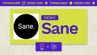 Sane Demo at THINKCamp [upl. by Aneloc]