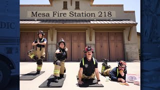 Mesa firefighter calendar raises money for first responder suicide prevention [upl. by Names]