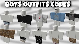 Roblox Boys Outfits Codes For Brookhaven RP Berry Avenue and Bloxburg [upl. by Eirret534]